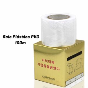 Rolo Plástico Filme PVC 200m com Régua