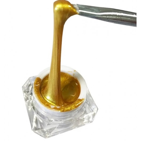 Gel Spider para Decoração Unhas Gel Dourado Gel Spider para Decoração Unhas Gel Dourado