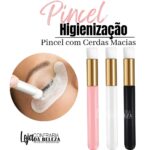 Pincel Cerdas Macias para higienização dos Cílios