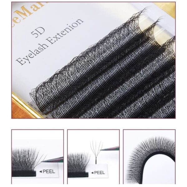 Cilios Decemars W 5D Fios Tecnologicos Confraria da Beleza DeceMars 50577 Cilios Decemars W 5D Fios Tecnologicos